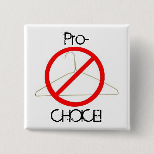 prochoice hanger Button