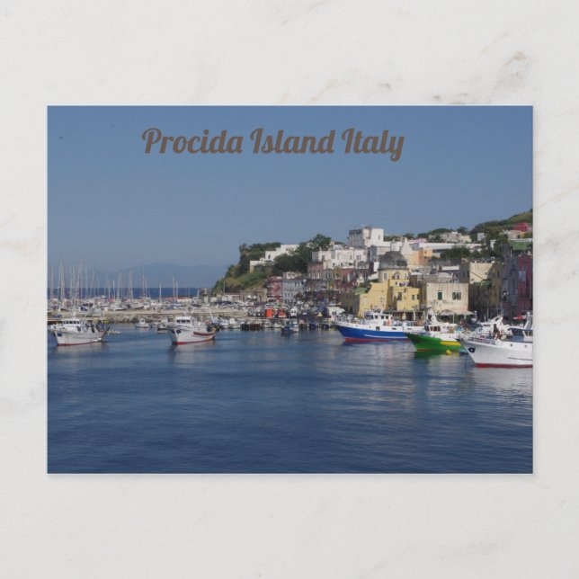 Procida Island Italy Postcard (Front)