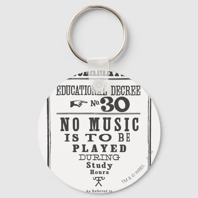 Proclamation 30 key ring (Front)