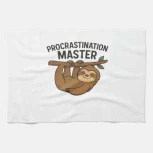 Procrastination Master Classic T-Shirt Tea Towel