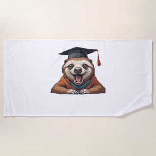 Procrastination University � Official Member Class Beach Towel