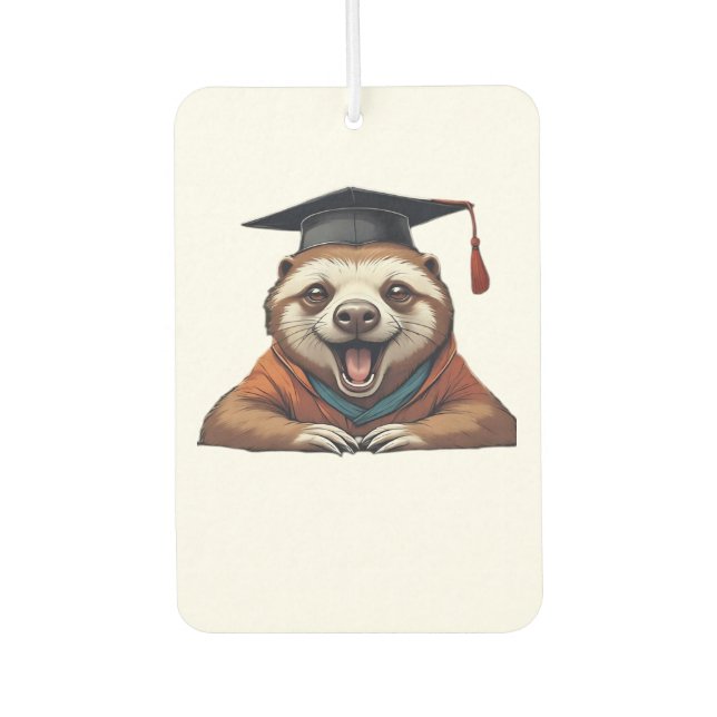 Procrastination University � Official Member Class Car Air Freshener (Front)