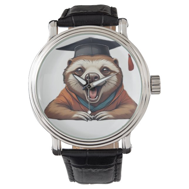 Procrastination University � Official Member Class Watch (Front)
