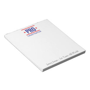 Procrastinator_1st Team All-World_personalized Notepad