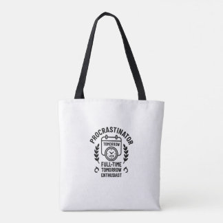 Procrastinator Mug Tote Bag