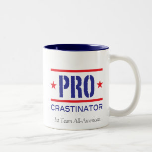 PROcrastinator_ Two-Tone Coffee Mug
