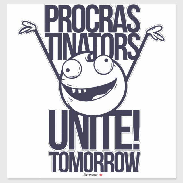 Procrastinators unite (Sheet)