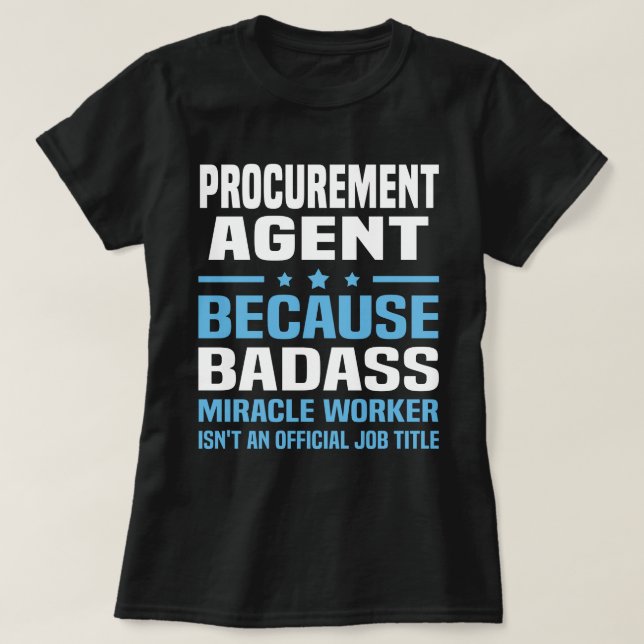 Procurement Agent T-Shirt (Design Front)