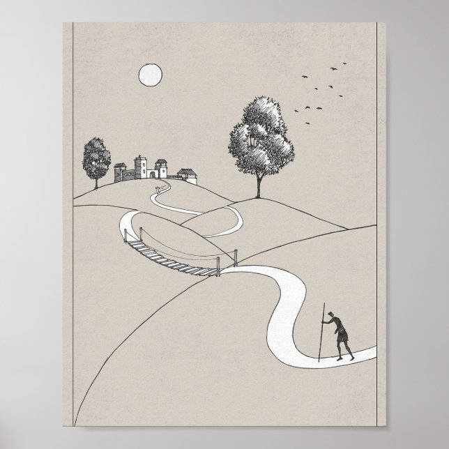 Prodigal Son Returns - Biblical Artwork, Luke 15 Poster (Front)