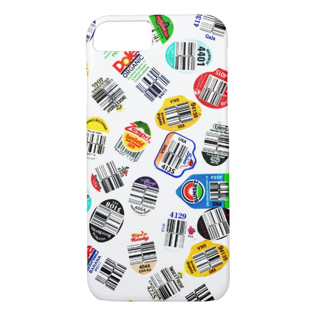 Produce Barcode Stickers Case-Mate iPhone Case (Back)