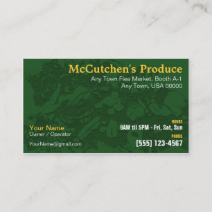 Produce Business Card