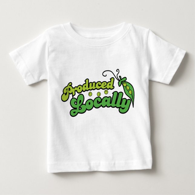 Produced Locally Baby T-Shirt (Front)