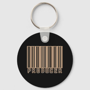 Producer Barcode Key Ring