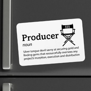 Producer Definition - Set Life 4" x 6" Flex Magnet