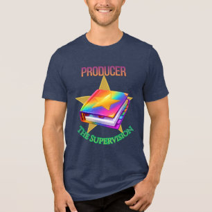 Producer - The Supervision Bella+Canvas Men's Dark Tri-Blend Shirt