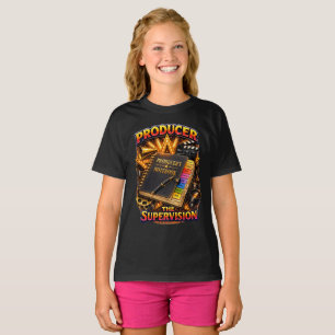 Producer - The Supervision Girl's Dark Tee