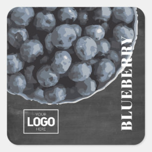 Product Brandy Blueberry Logo Stickers