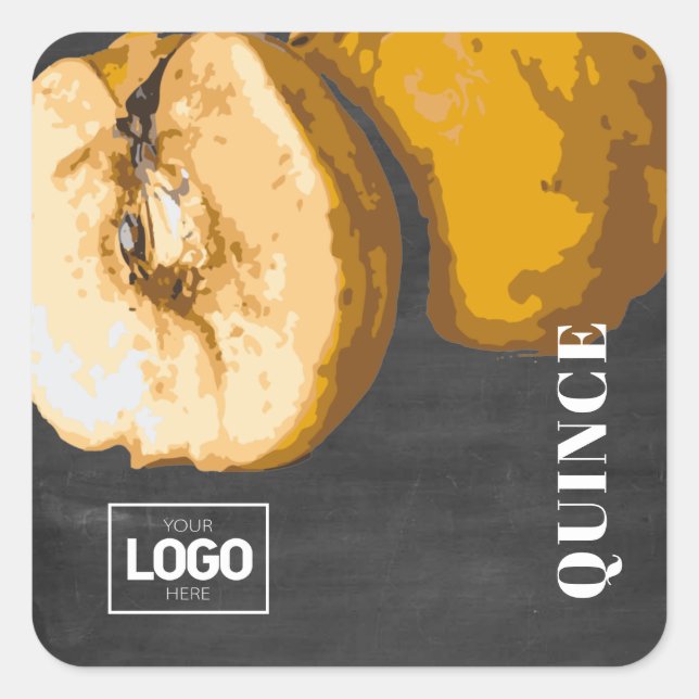 Product Brandy Quince Logo Stickers (Front)