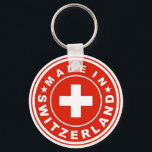 product country flag label made switzerland swiss key ring<br><div class="desc">product country flag label made switzerland swiss</div>