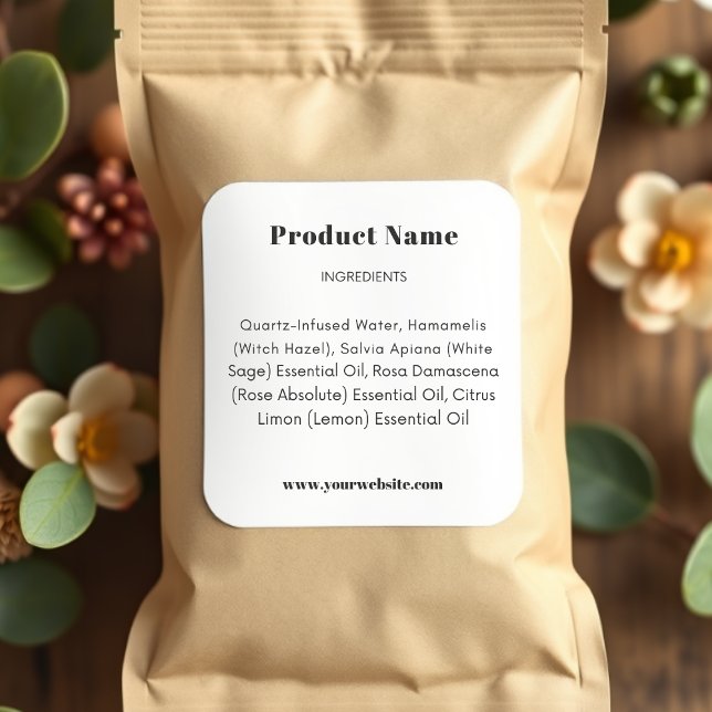  Product Ingredient Label (Creator Uploaded)