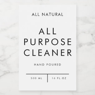 product label organisation storage - CLEANER