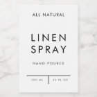 product label organisation storage - LINEN SPRAY