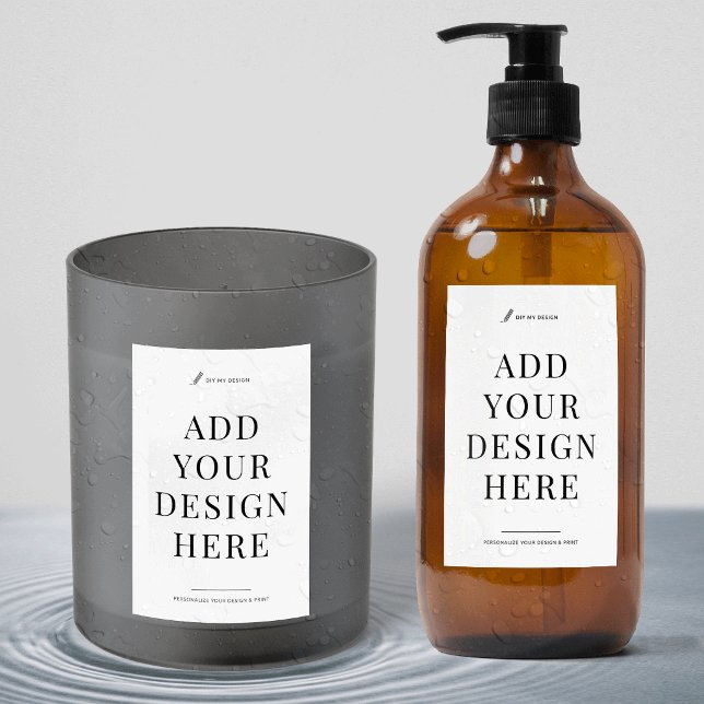 Product Label Printing 3x2" Waterproof Stickers (waterproof rectangle label printing 2x3" stickers)