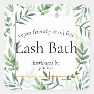 Product Label Sticker