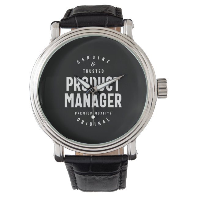 Product Manager Job Title Gift Watch (Front)