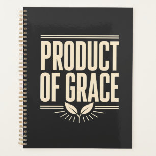 Product of Grace Christian Design Faith-Based Planner