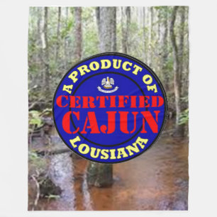 PRODUCT of LOUSIANA CAJUN Fleece Blanket