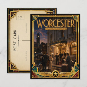 Product Title Worcester Massachusetts Vintage Art Postcard