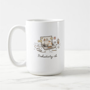 Productivity-ish Work From Home Funny  Coffee Mug