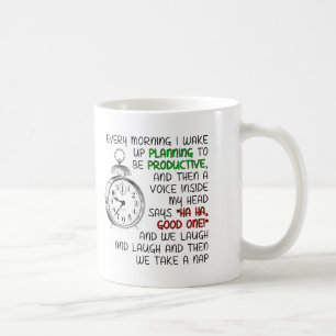 Productivity Nap Funny Mug