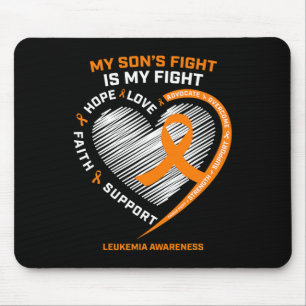 Products Gift Dad Mum Leukaemia Awareness Son Leu Mouse Pad