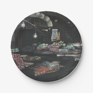 Products of a Struggled Harvest, Jerusalem Paper Plate