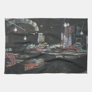 Products of a Struggled Harvest, Jerusalemt Tea Towel