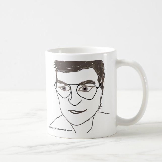 Prof Mattias Desmet Quote Mug by RoseWrites (Right)
