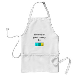 Prof periodic table name apron