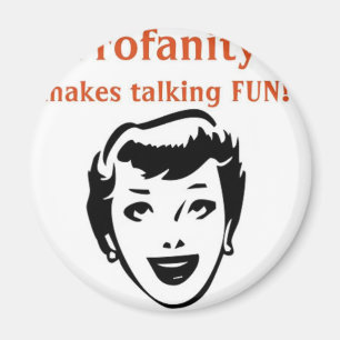 profanity funny artwork magnet