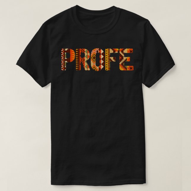 Profe Spanish Teacher Latin Professor  T-Shirt (Design Front)