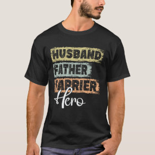 Profession dad hero father Farrier T-Shirt