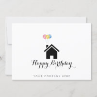 Profession Real Estate Happy Birthday Realtor