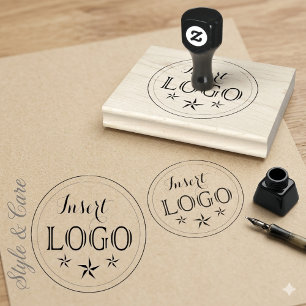 Professional 4x5 Custom Logo Rubber Stamp Design