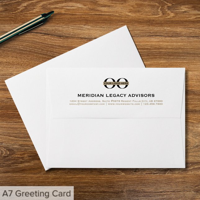 Professional A7 Envelope with Logo (Creator Uploaded)