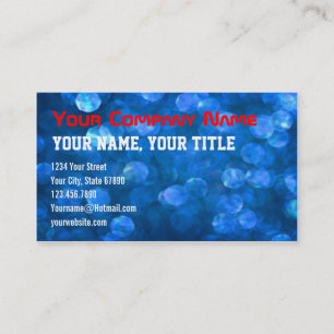 Professional Abstract Business Card