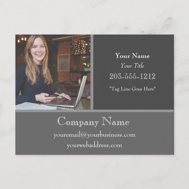 Professional Advertising Postcard - HAMbyWG (Front)