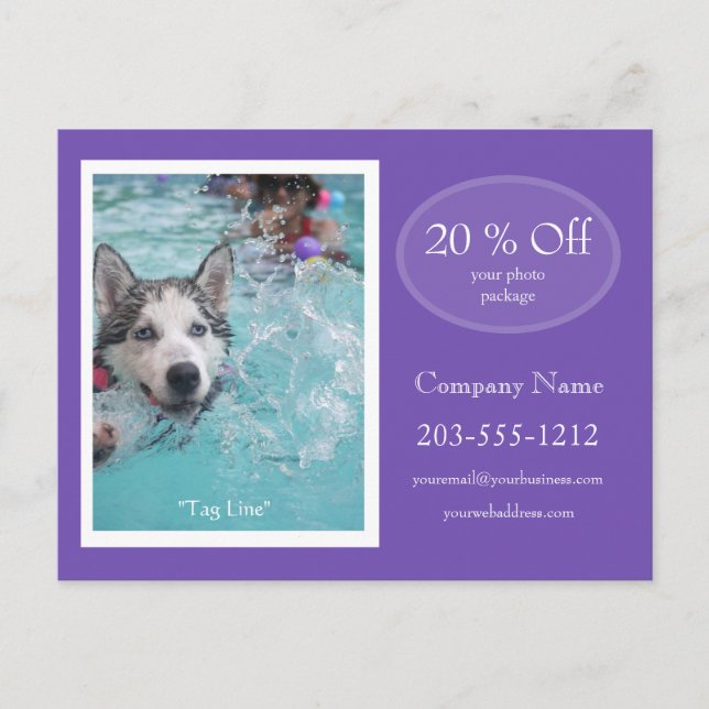 Professional Advertising Postcard - HAMbyWG (Front)