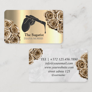 Professional and Chic for Brazilian & Body Waxing  Business Card