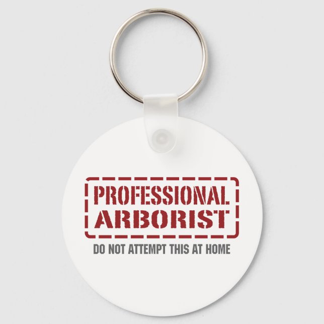 Professional Arborist Key Ring (Front)